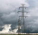 Power Lines/Storm Clouds