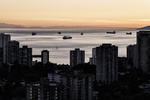 Skyline at Dusk, Vancouver