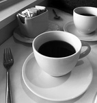 Coffee at the Mad Hatter Captiva